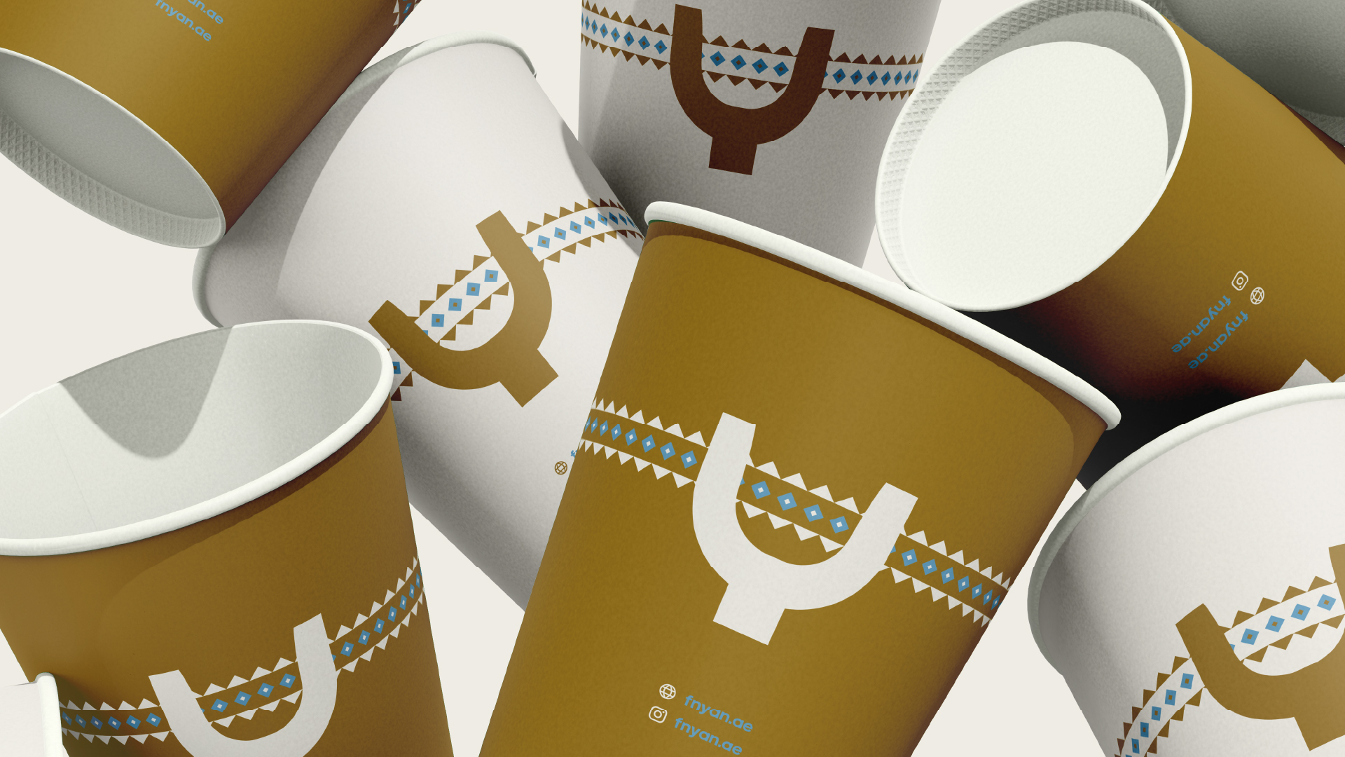 Fnyan Logo and brand identity design