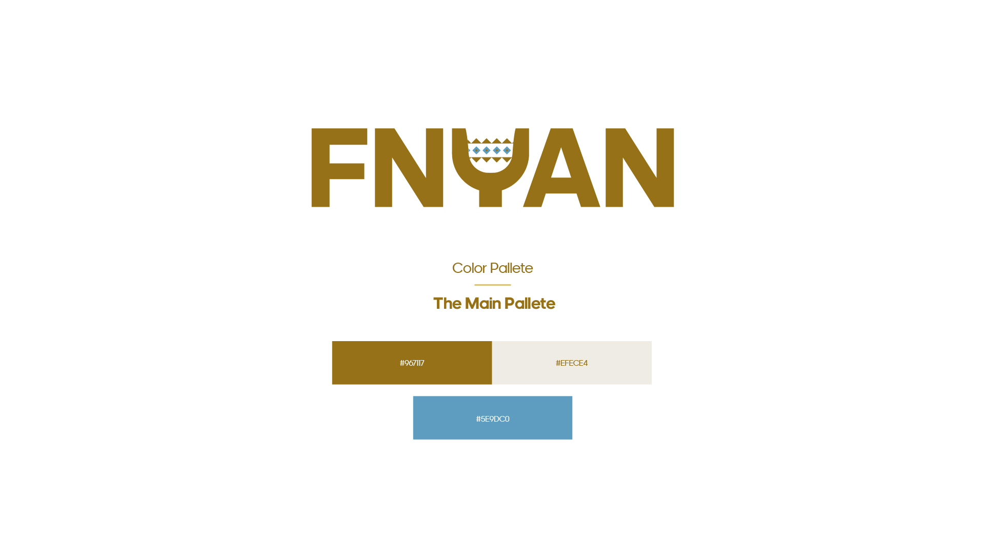 Fnyan Logo and brand identity design