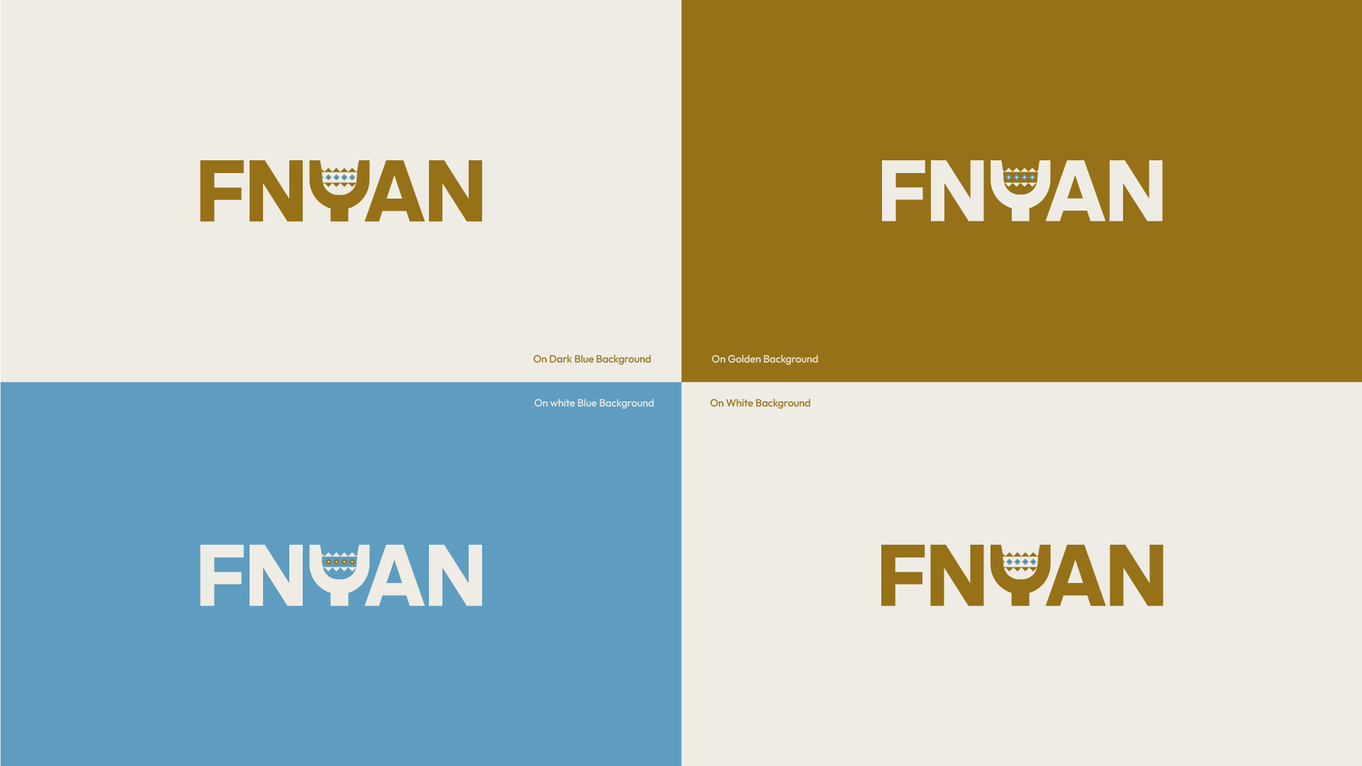 Fnyan Logo and brand identity design