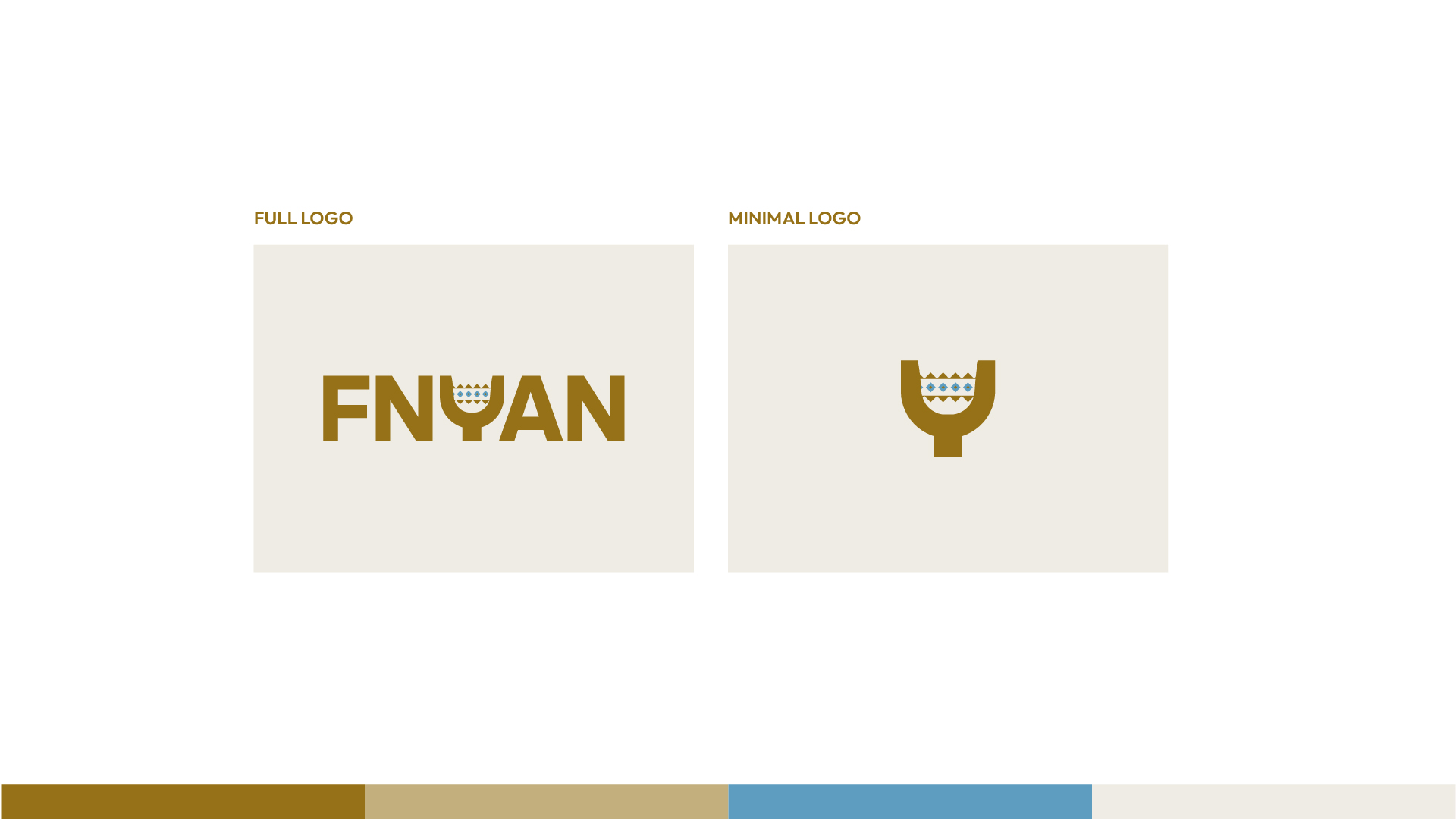 Fnyan Logo and brand identity design